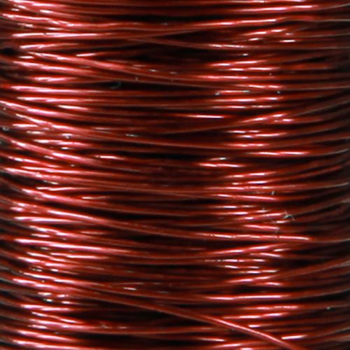 Product Decorative Enamel Wire Ø0.30mm 30g/50m Bordeaux