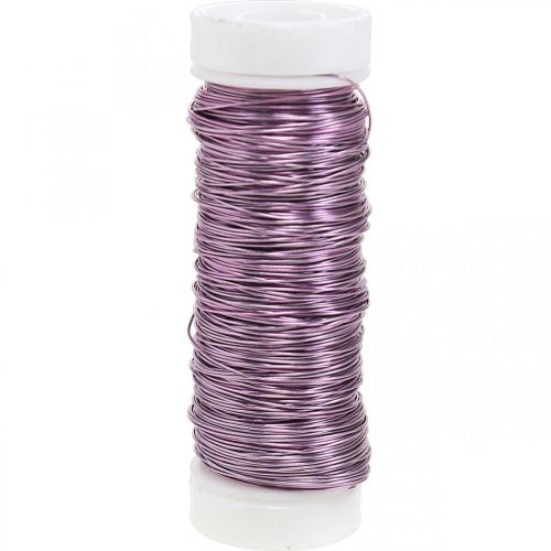 Product Deco wire Ø0.30mm 30g/50m lavender