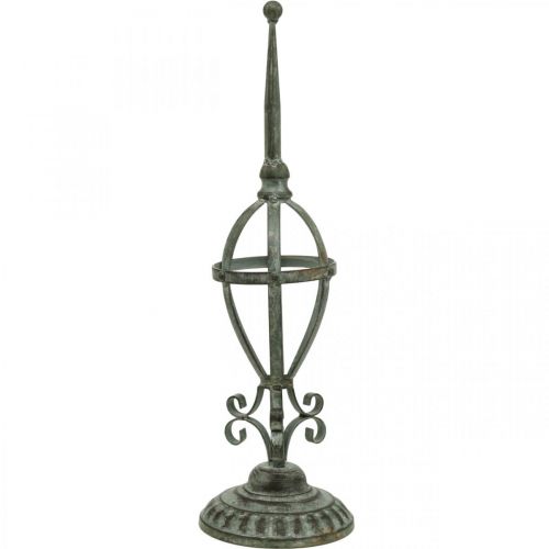 Floristik24 Wreath holder metal antique look, table decoration shabby chic H51cm