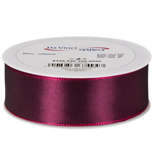 Gift ribbon, purple taffeta