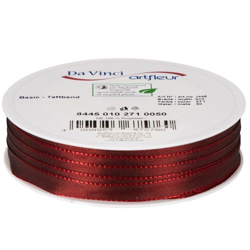Decorative taffeta ribbon,