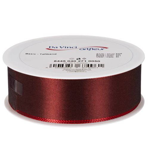 Red taffeta decorative ribbon,