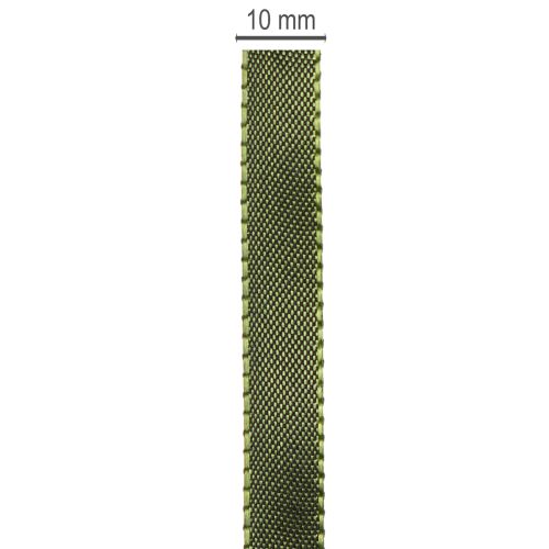 Decorative ribbon, narrow taffeta ribbon for creative gift wrapping, 10mm wide, 50m long | Floristik24.ie