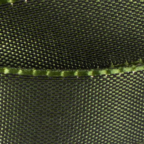 Gift ribbon with woven edge,