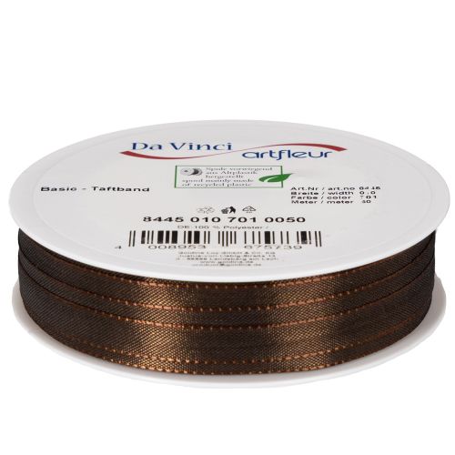 Decorative taffeta ribbon on a