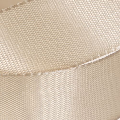 Decorative ribbon satin beige