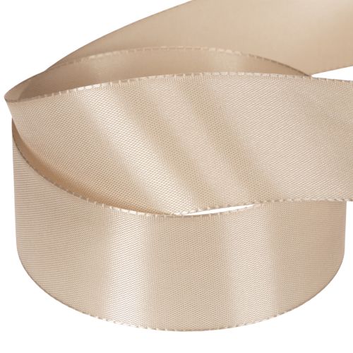 Decorative taffeta ribbon on a