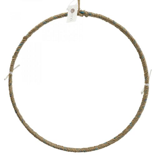 Product Decorative ring jute Scandi decorative ring for hanging Ø40cm 2pcs