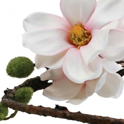 Product Decorative ring artificial magnolia spring decoration for hanging Ø24cm