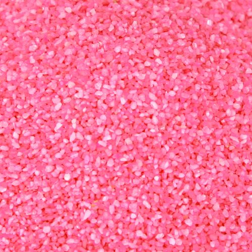 Product Decorative sand pink craft sand colored sand 0.5mm neon pink 1kg