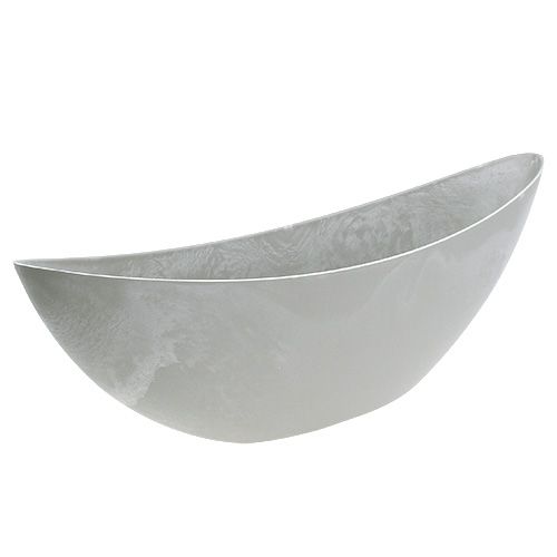 Decorative bowl light grey 55.5cm x 14cm H17.5cm 1 pc
