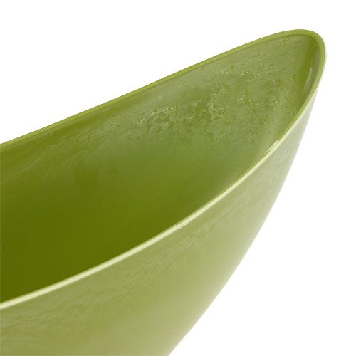 Decorative bowl light green 39cm x 13cm H13cm, 1p