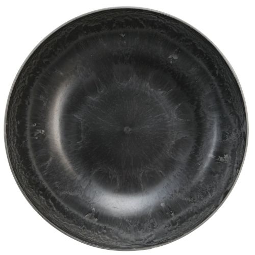 Product Decorative bowl round plant bowls grey Ø37cm H10.5cm 3pcs