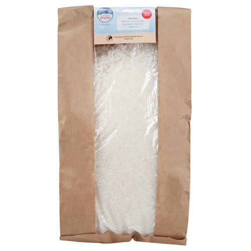 Floristik24 Decorative Snow Fine Snow White Corn 100% Biobased 4l