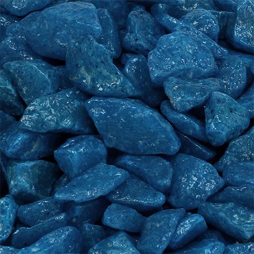 Decorative stones 9mm - 13mm dark blue 2kg
