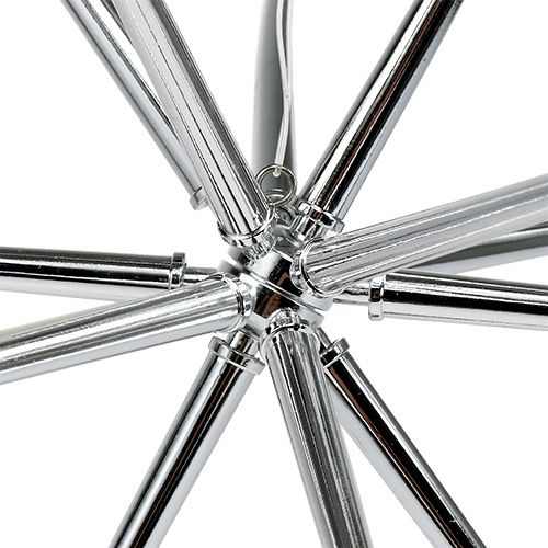 Product Decorative star large to hang 55cm silver