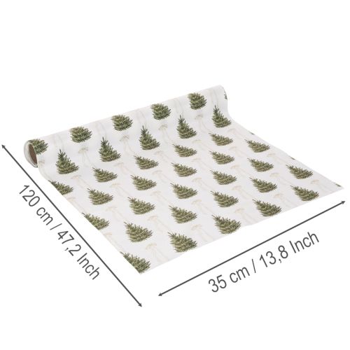 Christmas decorative fabric, sold by the meter, 120cm wide, 2 pieces | Floristik24.ie