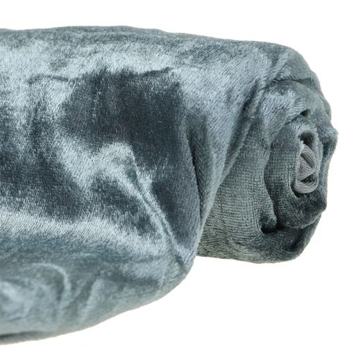 Decorative fabric Velvet Anthracite 140cm x 300cm