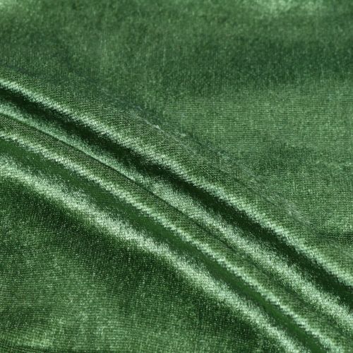 Product Decorative fabric Velvet moss green 140cm x 300cm