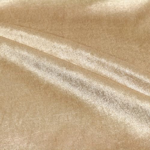 Floristik24 Decorative fabric Velvet Sand 140cm x 300cm