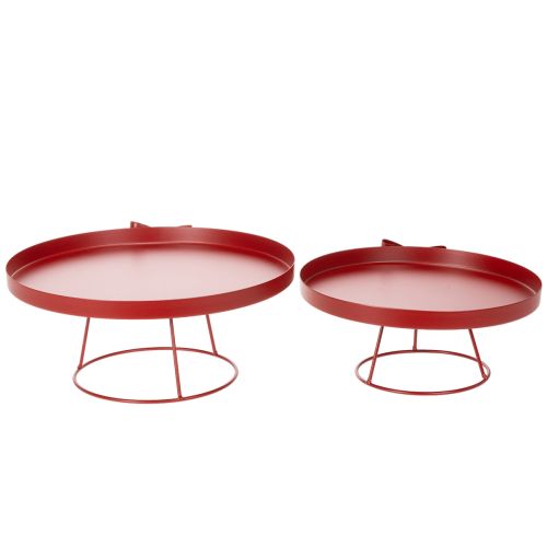 Decorative tray on a stand