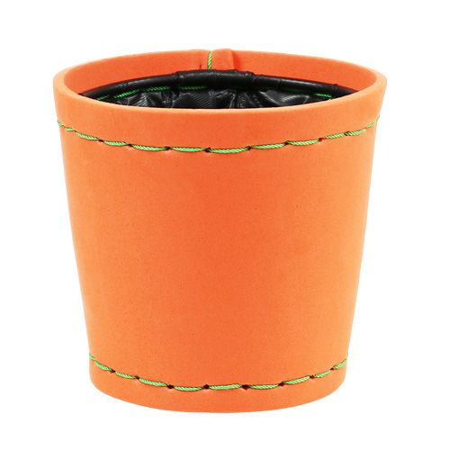 Floristik24 Plant pot orange Ø12cm H11.5cm