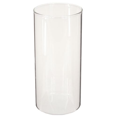 Floristik24 Decorative vase, flower vase, glass vase, colorless Ø9cm H20cm