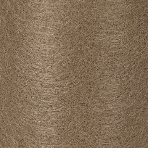 Non-woven table decoration roll 24 cm x 25 m in brown for festive tables | Floristik24.ie