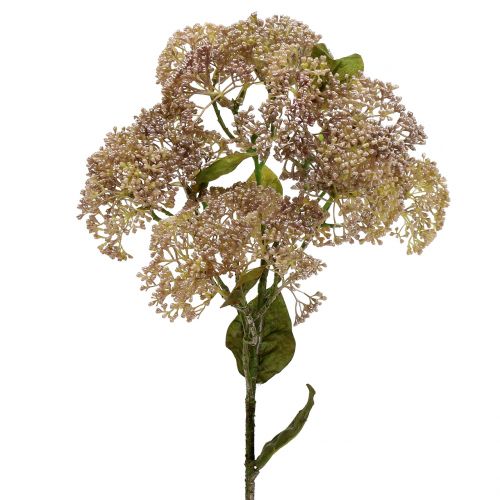 Floristik24 Decorative branch sedum light pink 58cm
