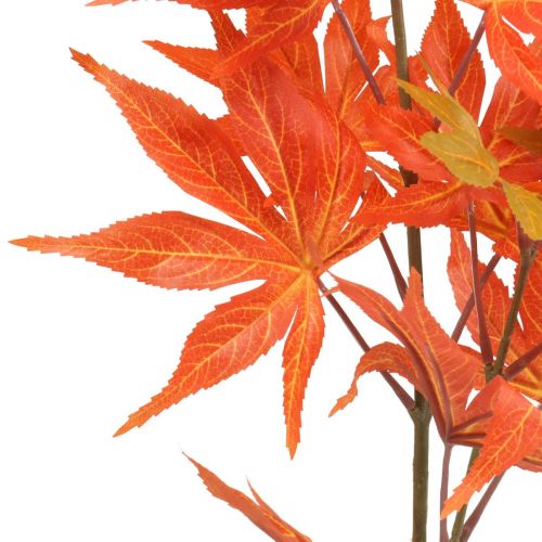 Product Deco branch maple orange leaves artificial branch autumn 80cm