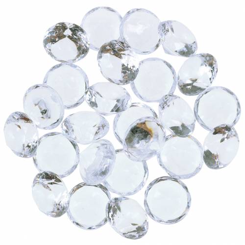 Floristik24 Decorative diamonds Ø2cm 500g
