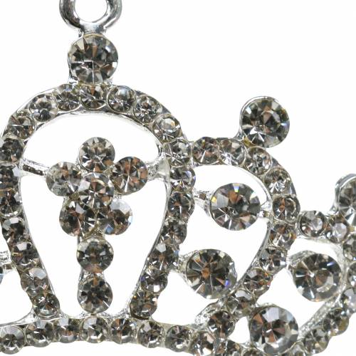 Floristik24 Christmas tree decorations diamond crown 6cm