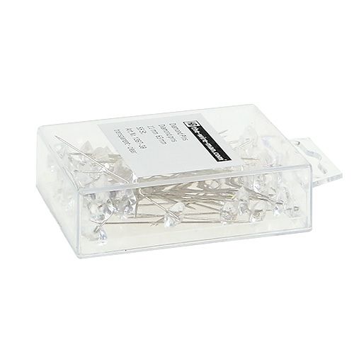 Product Diamond needles Ø11mm trans clear 55 pcs