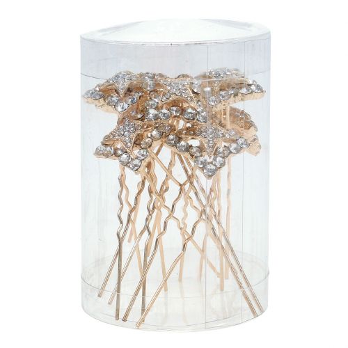 Product Diamond Needle Wedding Decoration Gold 7cm 9 Pcs