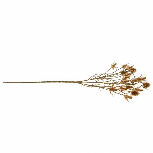 Product Artificial thistle branch Golden L71.5cm
