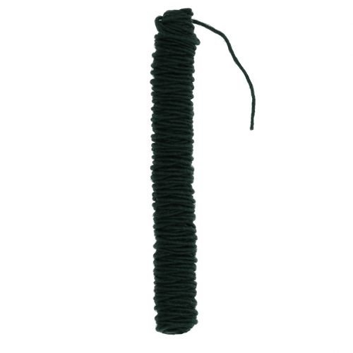Floristik24 Wick thread felt thread dark green 55m