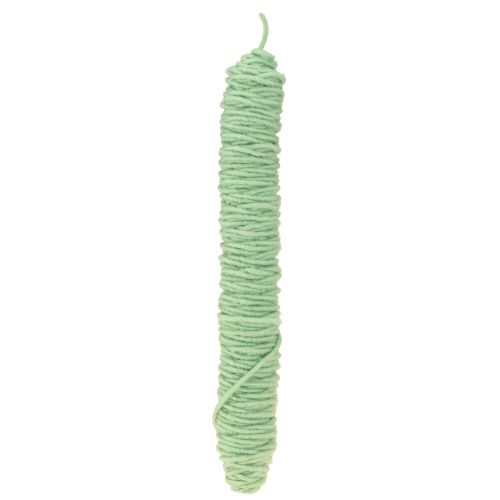 Floristik24 Wick thread felt cord light green 55m