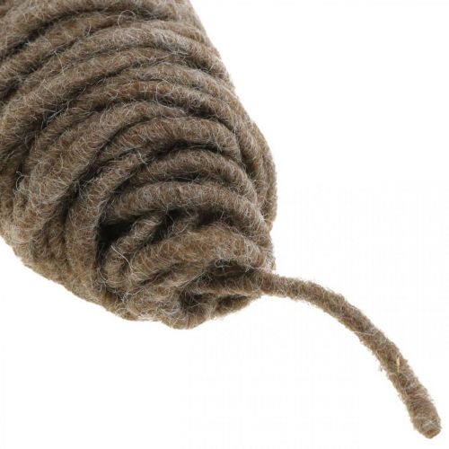 Product Wick thread brown felt cord 55m