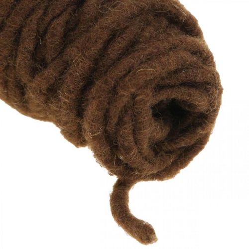 Product Wick thread felt cord dark brown 55m