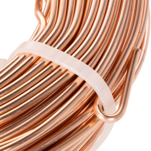 Aluminum wire roll for crafting and floristry, 60m, 500g | Floristik24.ie