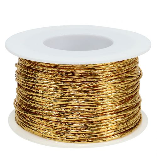 Product Wire wrapped in gold Ø2mm 100m