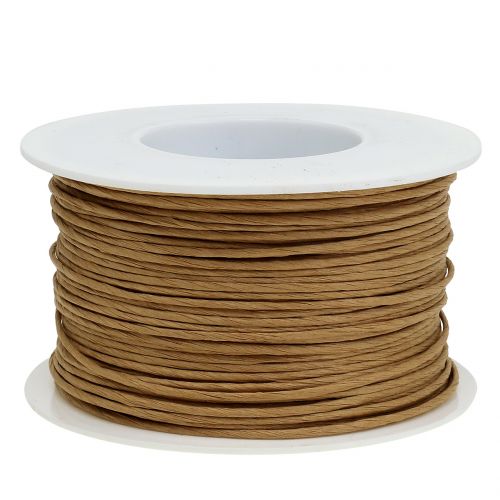 Product Paper wire wrapped in wire Ø2mm 100m natural