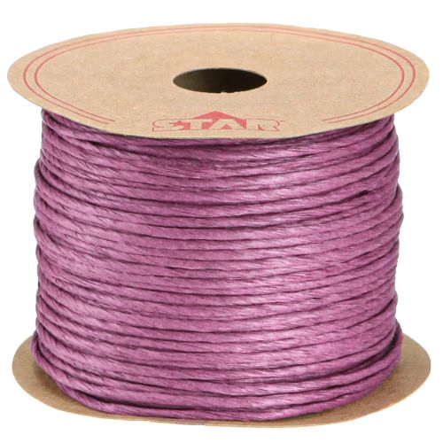 Floristik24 Wire wrapped 50m Bordeaux