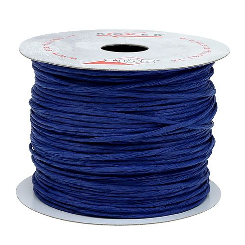 Product Wire wrapped around 50m dark blue