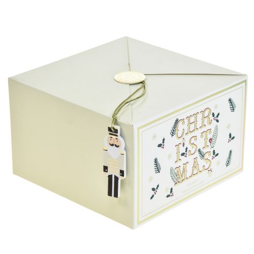 Floristik24 Three-wick candle Christmas scented candle in a glass vanilla fruit Ø13cm