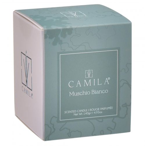 Product Scented candle in glass Camila White Musk Ø7.5cm H8cm