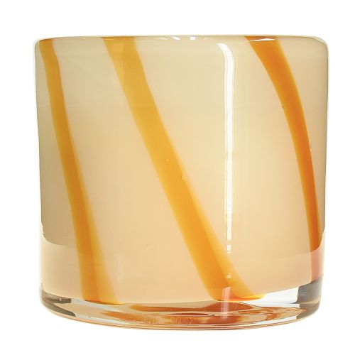 Product Scented candle in glass Citronella candle retro design Ø8cm H8cm