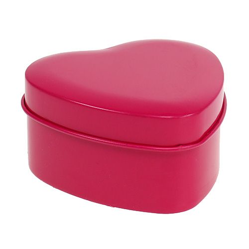 Floristik24 Scented candle heart shape pink 7cm x 3.5cm 1 pc