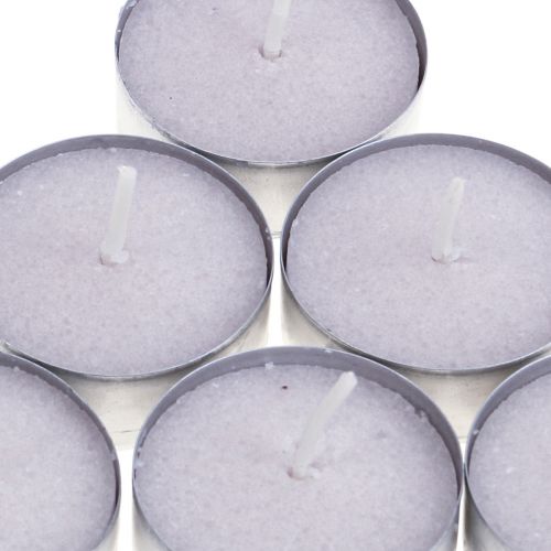Product Scented candles lavender mimosa, tea lights scented Ø3.5cm H1.5cm 18 pieces