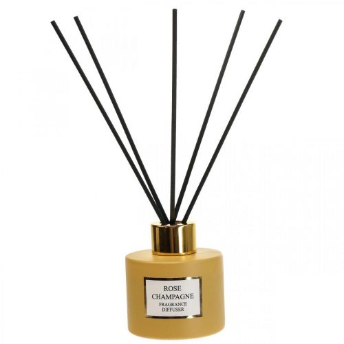 Floristik24 Room fragrance diffuser fragrance sticks Rose Champagne 75ml
